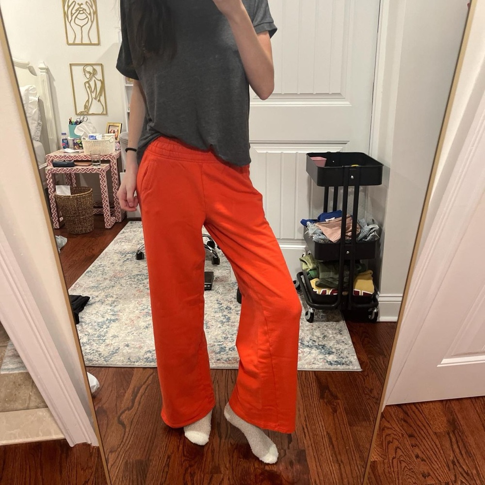 Aerie wide leg sweatpants